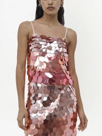 Simkhai Nikki Sequin Cami Top - at Farfetch